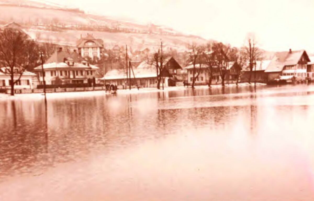 Abbildung 1 Hochwasser von 1940